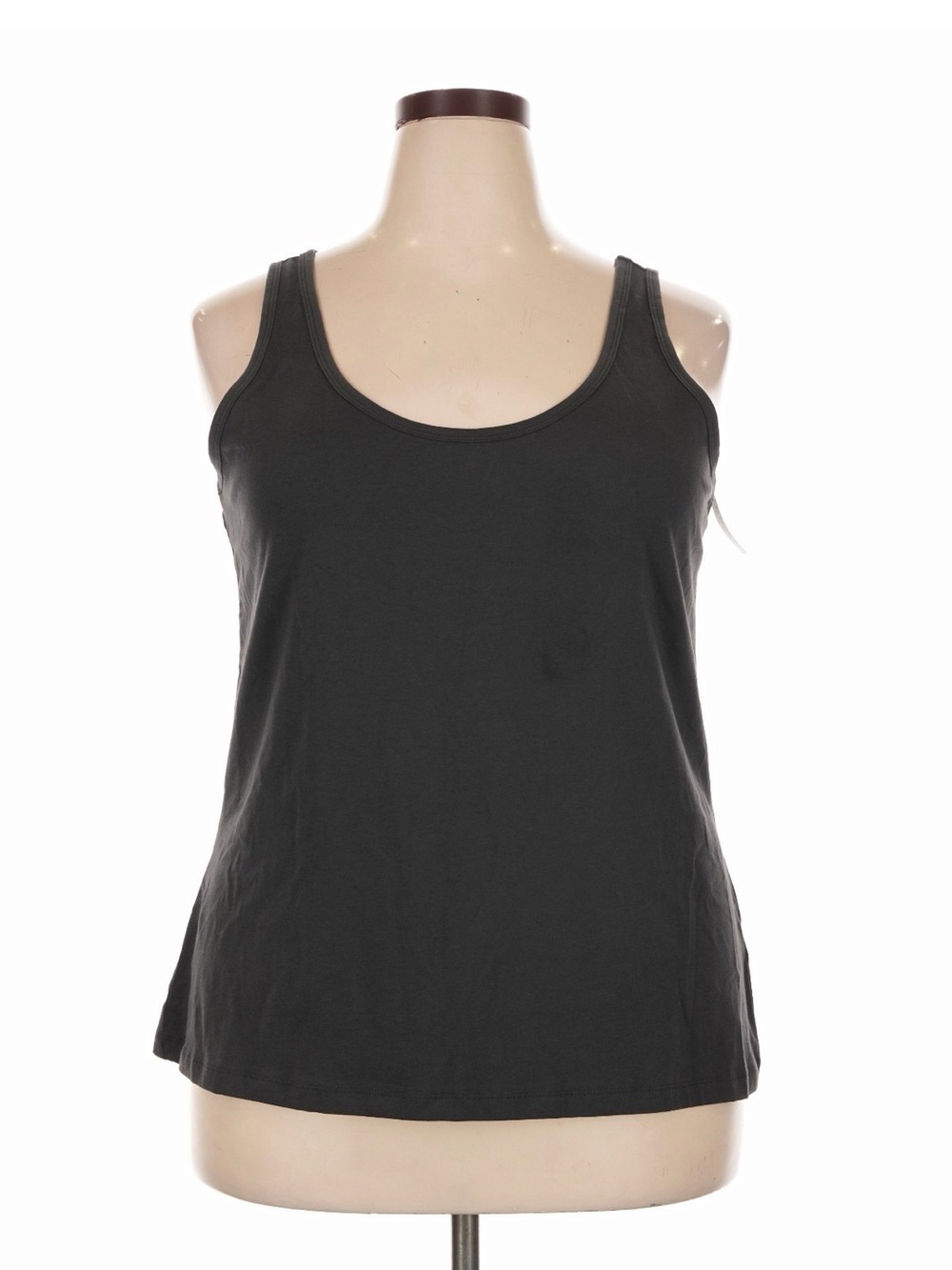 Old Navy Black Scoop Neck Tank Top